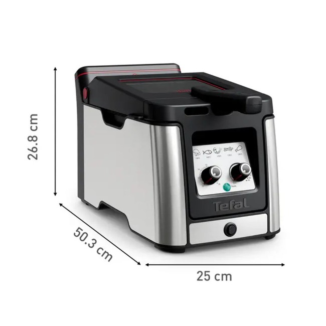 Фритюрник "Clear Duo", 3.5 л, 2000 W - Tefal