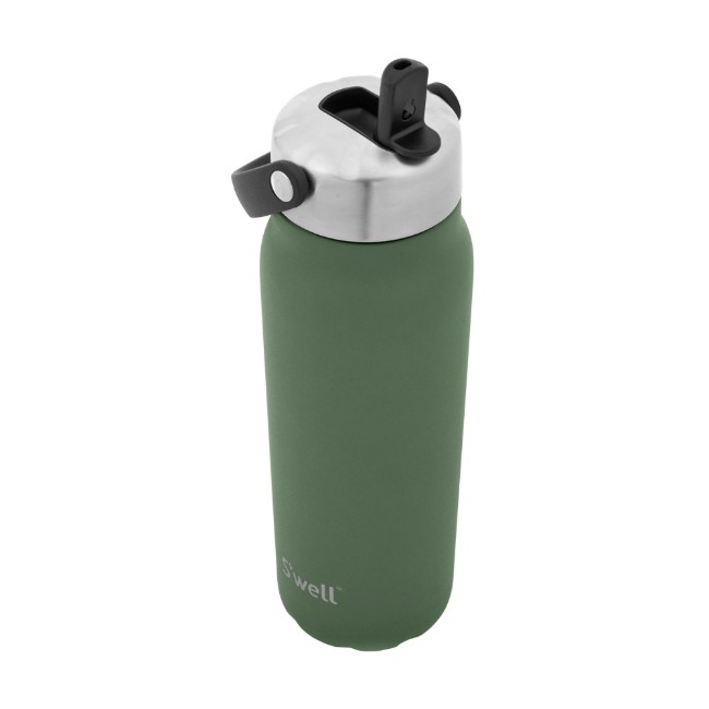 Термос бутилка за напитки, неръждаема стомана, 700 мл, "Explorer Flip Straw", Jasper - S'well