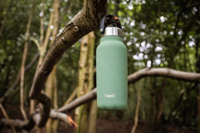 Термос бутилка за напитки, неръждаема стомана, 700 мл, "Explorer Flip Straw", Jasper - S'well