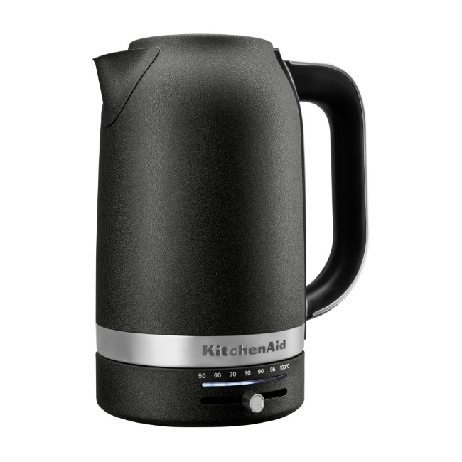 Електрическа кана с променлива температура, 1.7 л, Cast Iron Black - KitchenAid