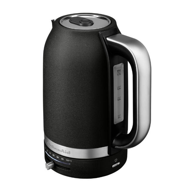 Електрическа кана с променлива температура, 1.7 л, Cast Iron Black - KitchenAid
