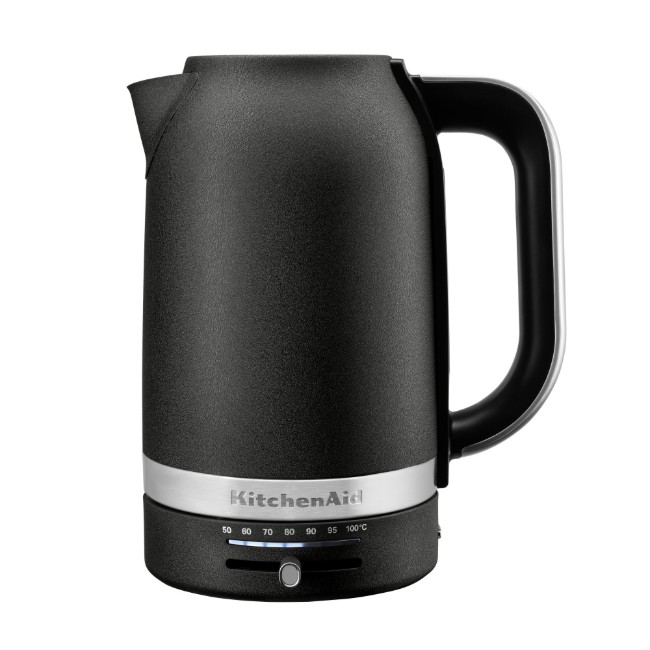 Електрическа кана с променлива температура, 1.7 л, Cast Iron Black - KitchenAid
