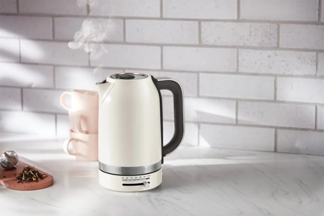 Електрическа кана с променлива температура, 1.7 л, Porcelain White - KitchenAid