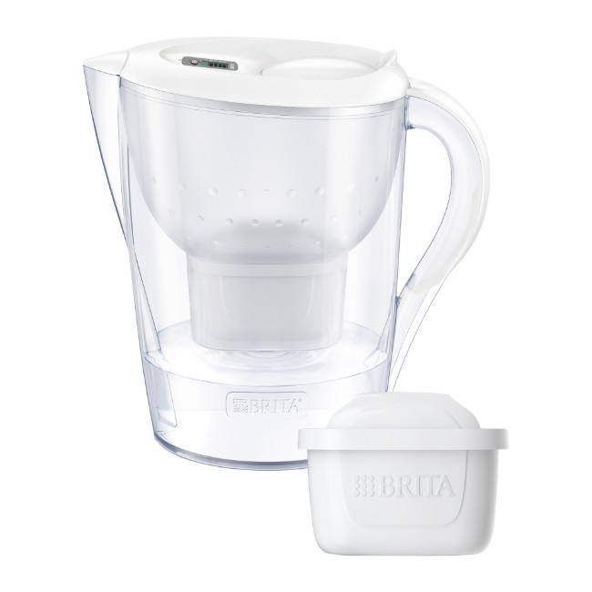 BRITA Marella XL 3,5 L Maxtra PRO (бяла) филтърна чаша