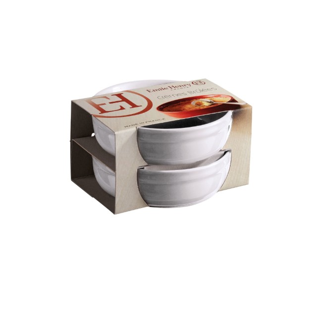 Комплект 2 чинии за Creme Brulee, Flour - Emile Henry