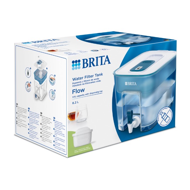 BRITA Flow XXL 8,2 L Maxtra PRO (син) филтърен контейнер