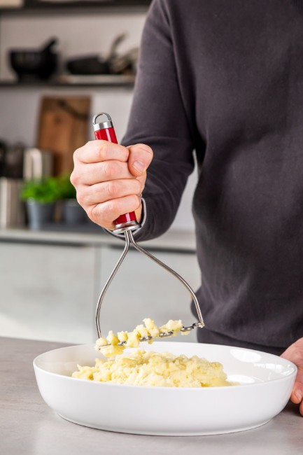 Ръчна преса за пюре, 26 см, Empire Red - KitchenAid