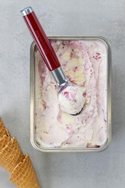 Лъжица за сладолед, неръждаема стомана, Empire Red - марка KitchenAid