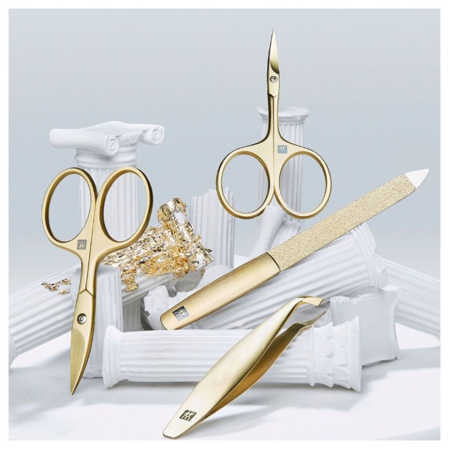 Ножица за нокти, неръждаема стомана, 90 мм, златиста - Zwilling PREMIUM