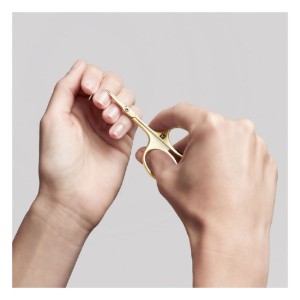 Ножица за кожички, неръждаема стомана, 90 мм, Gold - Zwilling PREMIUM