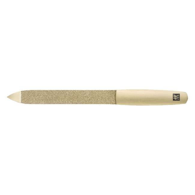 Пила за нокти, неръждаема стомана/сапфир, 130 мм, ЗЛАТО - Zwilling PREMIUM