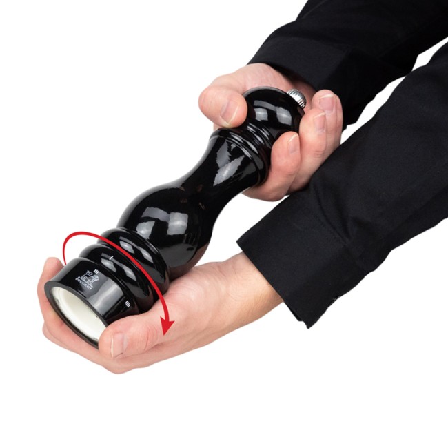 Мелница за сол, 22 см, "Paris u'Select Z", Black Lacquered - Peugeot