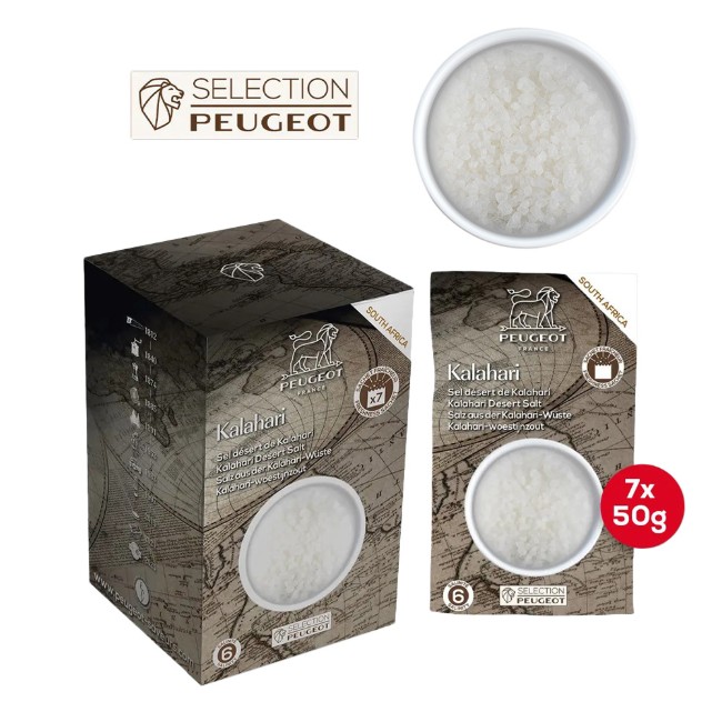 Комплект от 7 сашета сол "Kalahari Desert", 7x50 г - Peugeot