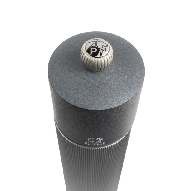 Мелничка за черен пипер, 22 см, "Line", Carbon - Peugeot