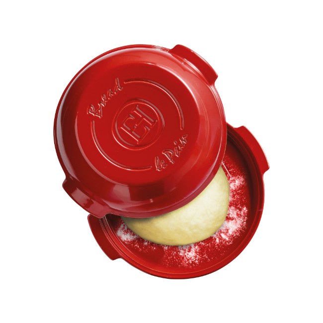 Съд за печене на хляб, керамична, 30 см, Burgundy - Еmile Henry