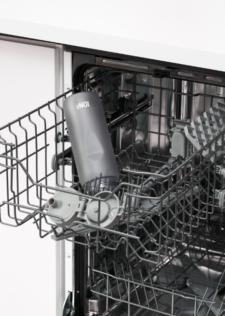 Бутилка за вода, рециклирана, 750 мл, сива - Ion8