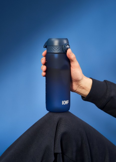 Бутилка за вода, рециклирана, 750 мл, тъмносиня - Ion8