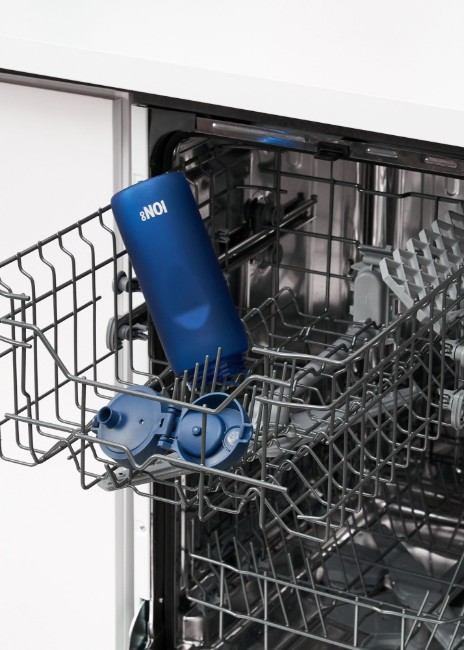 Бутилка за вода, рециклирана, 750 мл, тъмносиня - Ion8