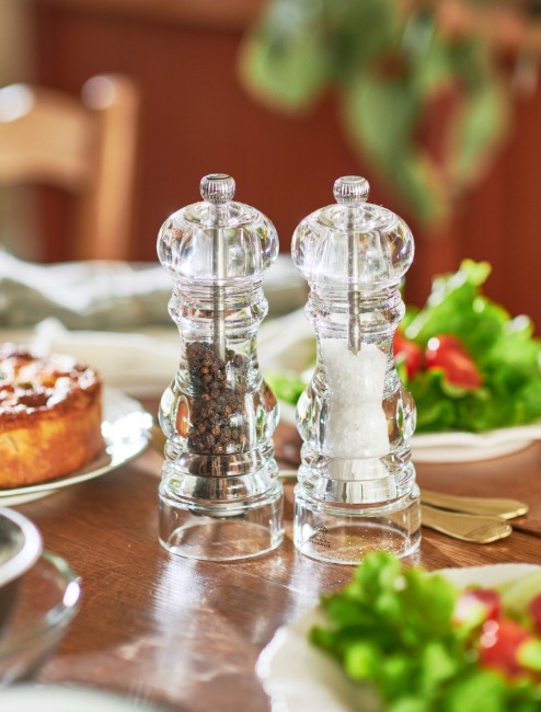 Комплект мелнички за сол и черен пипер "Nancy Duo", 18см - Peugeot