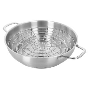 Комплект за опушване на храна от неръждаема стомана, 28 см, "Specialties 3" - Demeyere