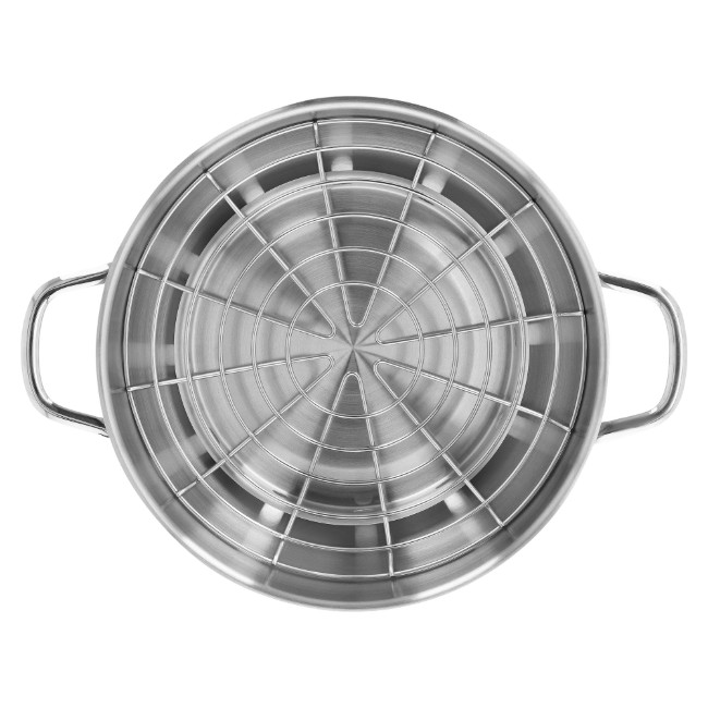 Комплект за опушване на храна от неръждаема стомана, 28 см, "Specialties 3" - Demeyere