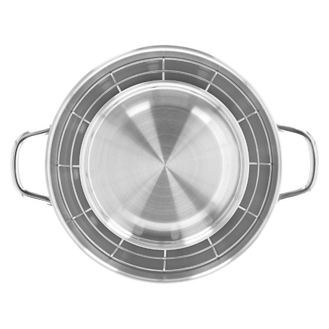 Комплект за опушване на храна от неръждаема стомана, 28 см, "Specialties 3" - Demeyere