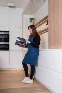 Кухненска престилка "Denim", синя - Tiseco