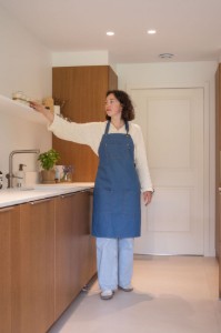 Кухненска престилка, тъмносиня - Tiseco