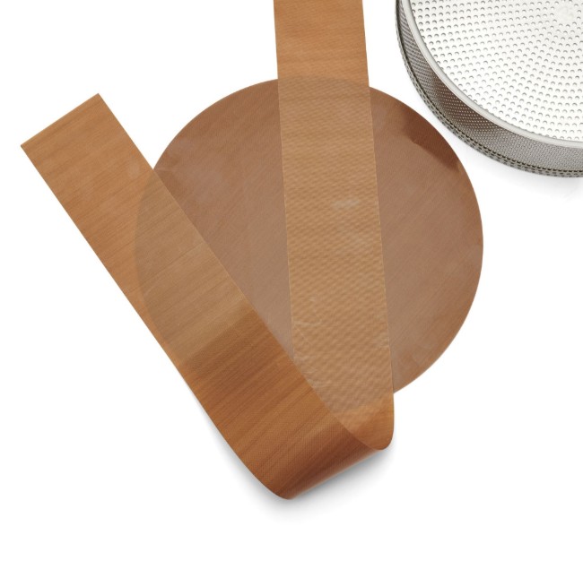 Перфорирана форма за кекс, с включена хартия за печене, 24 см, неръждаема стомана - de Buyer