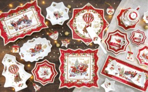 Порцеланова купа 20см, "CHRISTMAS "MEMORIES" - Nuova R2S