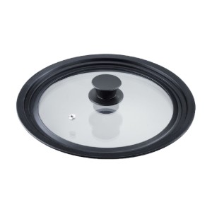 Универсален стъклен капак, силиконов ръб, 24/26/28 см - Westmark