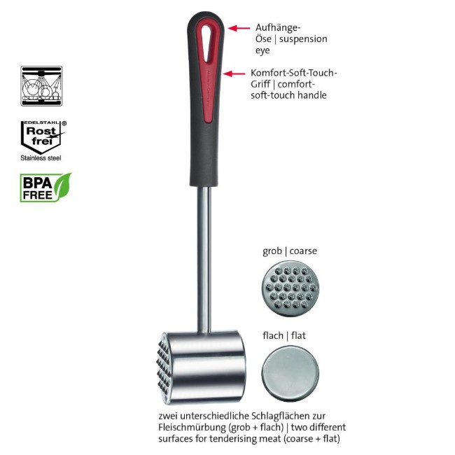 Чук за месо, неръждаема стомана, "Gallant" - Westmark