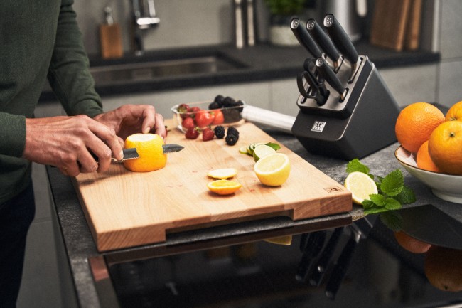 Комплект ножове от 7 части, с вграден модул за заточване, "All Star", ясен - Zwilling