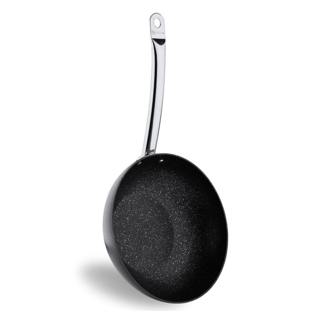 Незалепващ уок тиган, алуминий, 30 см / 4.3 л, "Proline" - Korkmaz