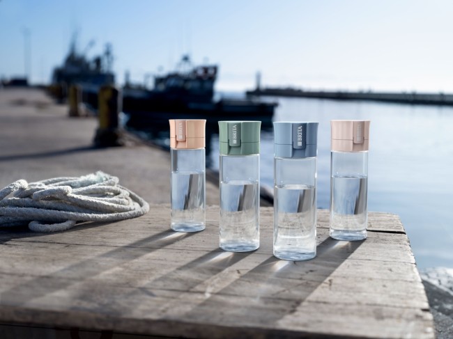 Филтърна бутилка BRITA Vital (светлозелена), 600 мл + 2 MicroDisc филтъра