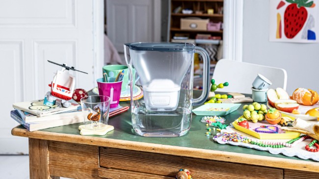 Филтърна кана BRITA Style Essential 2.4 л Maxtra Pro Water (Stone Blue)