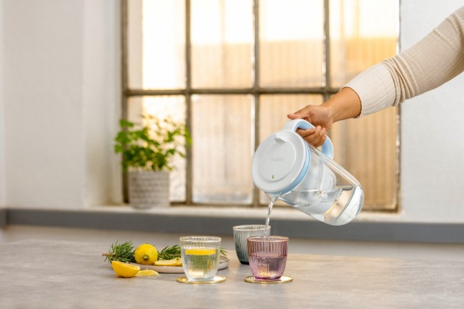 Стъклена филтърна кана, BRITA, 2.5 л, Maxtra PRO (светлосиня)