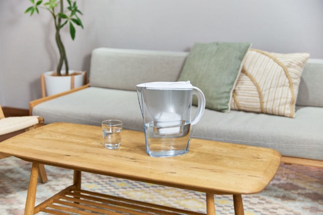 BRITA Marella 2.4L стартов пакет + 3 филтъра Maxtra PRO (бял)