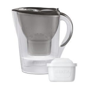 BRITA Marella 2.4L стартов пакет + 3 филтъра Maxtra PRO (сив)