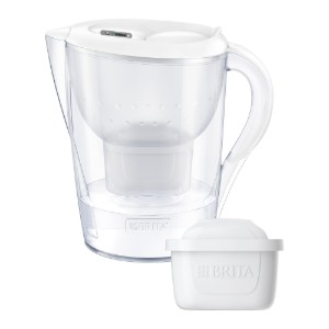 BRITA Marella XL 3.5 L стартов пакет + 3 филтъра Maxtra PRO (бял)