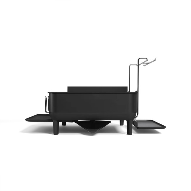 Отцедник за съдове, неръждаема стомана, 56.6 x 51.4 x 29.2 см, матово черно - simplehuman