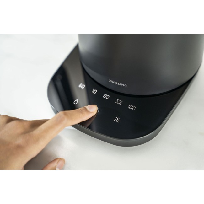 Електрическа кана, 1.5 л, 1850 W, "Enfinigy Pro", черен - Zwilling