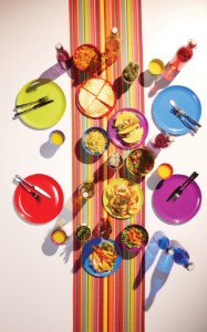 Комплект от 4 чаши от меламин, 225 мл - от Colourworks