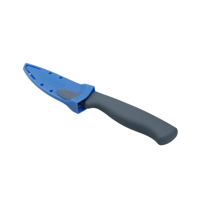 Нож за белене на зеленчуци, 9,5 см, Син - от Colourworks