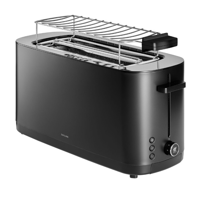 Дълъг тостер с 2 слота, 1800 W, "Enfinigy", черен - Zwilling