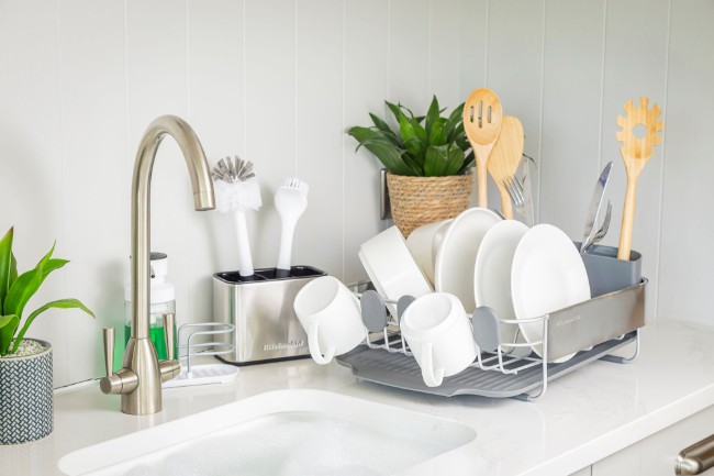 Поставка за мивка, неръждаема стомана - KitchenAid