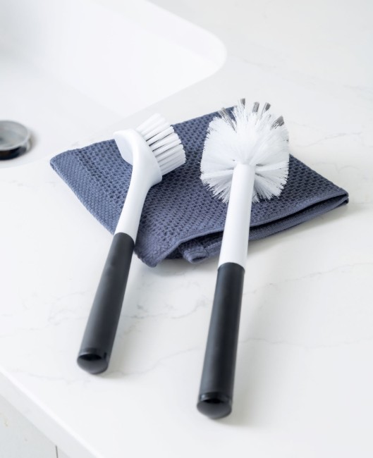 Комплект от 2 четки за миене на съдове, пластмасови - KitchenAid