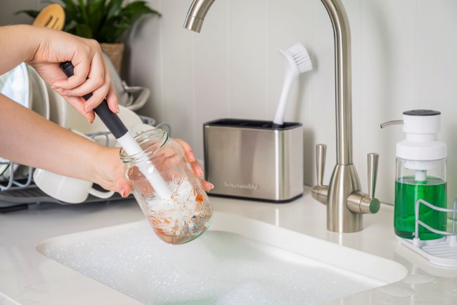 Комплект от 2 четки за миене на съдове, пластмасови - KitchenAid