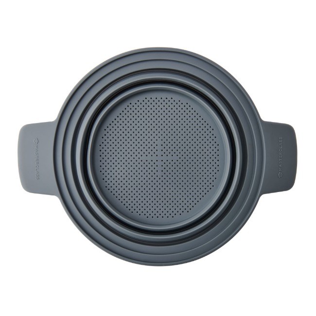 Сгъваема цедка 2 в 1, силиконова, 39 x 29 см - MasterClass