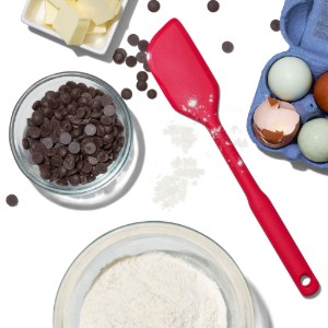 Шпатула, силиконова, 31.7 см, "Good Grips", розова - OXO